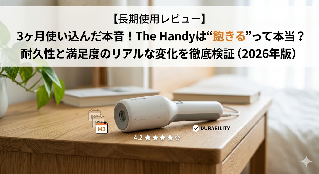 The Handy 3ヶ月長期使用レビュー 耐久性検証