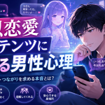 疑似恋愛コンテンツにハマる男性心理